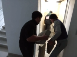 Подняли стройматериалы на 7 этаж